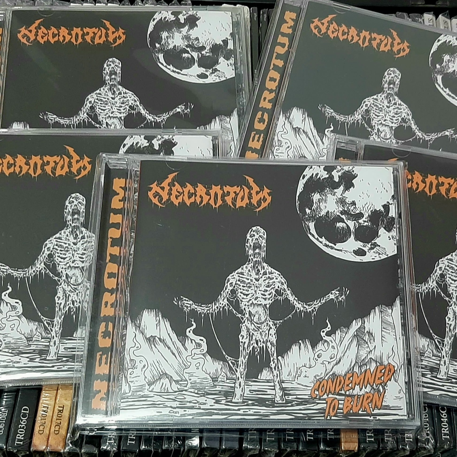NECROTUM - Condemned to Burn [CD