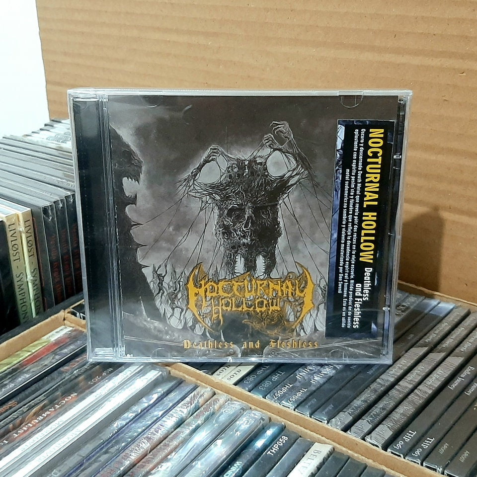 NOCTURNAL HOLLOW - Deathless and Fleshless [CD]
