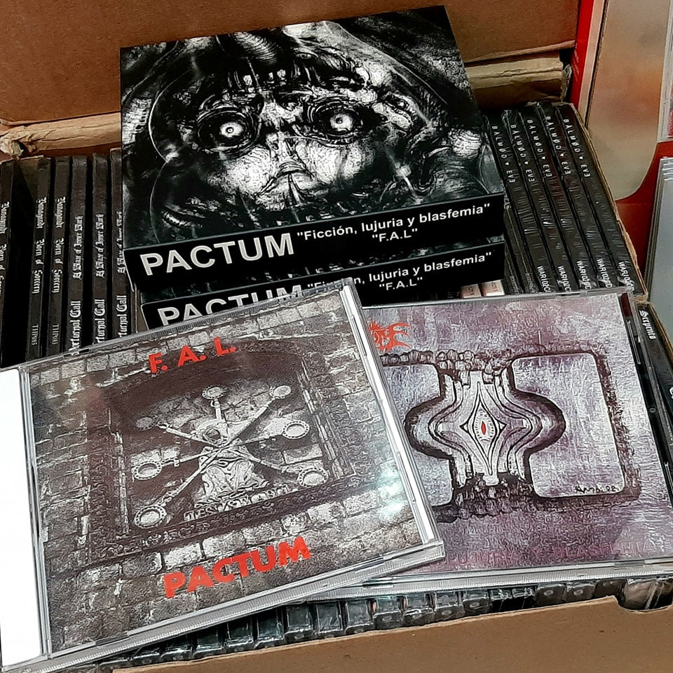 PACTUM -"Ficcion Lujuria y Blafemia" "F.A.L" [BOX SET]