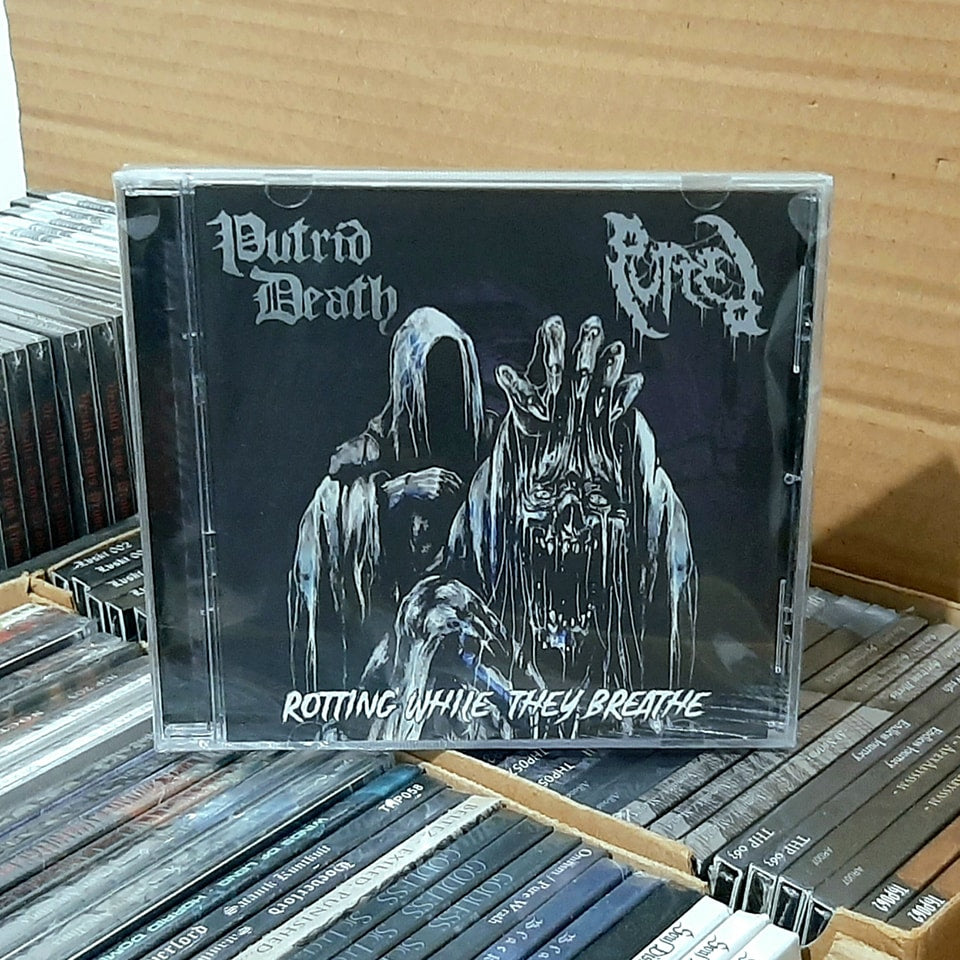 PUTRED / PUTRID DEATH - Rotting While They Breathe [CD]