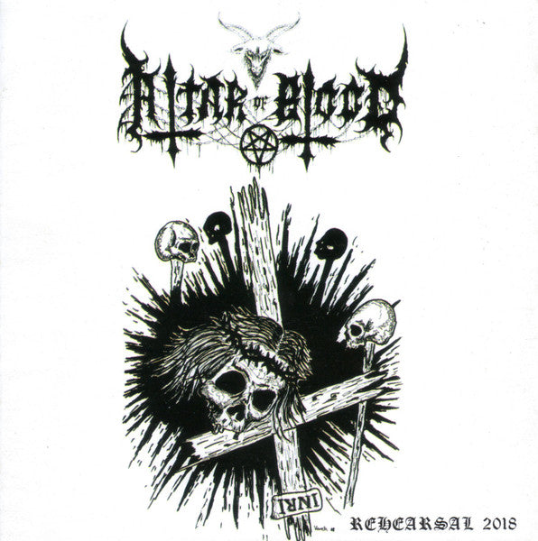 ALTAR OF BLOOD - Rehearsal 2018 [CD]