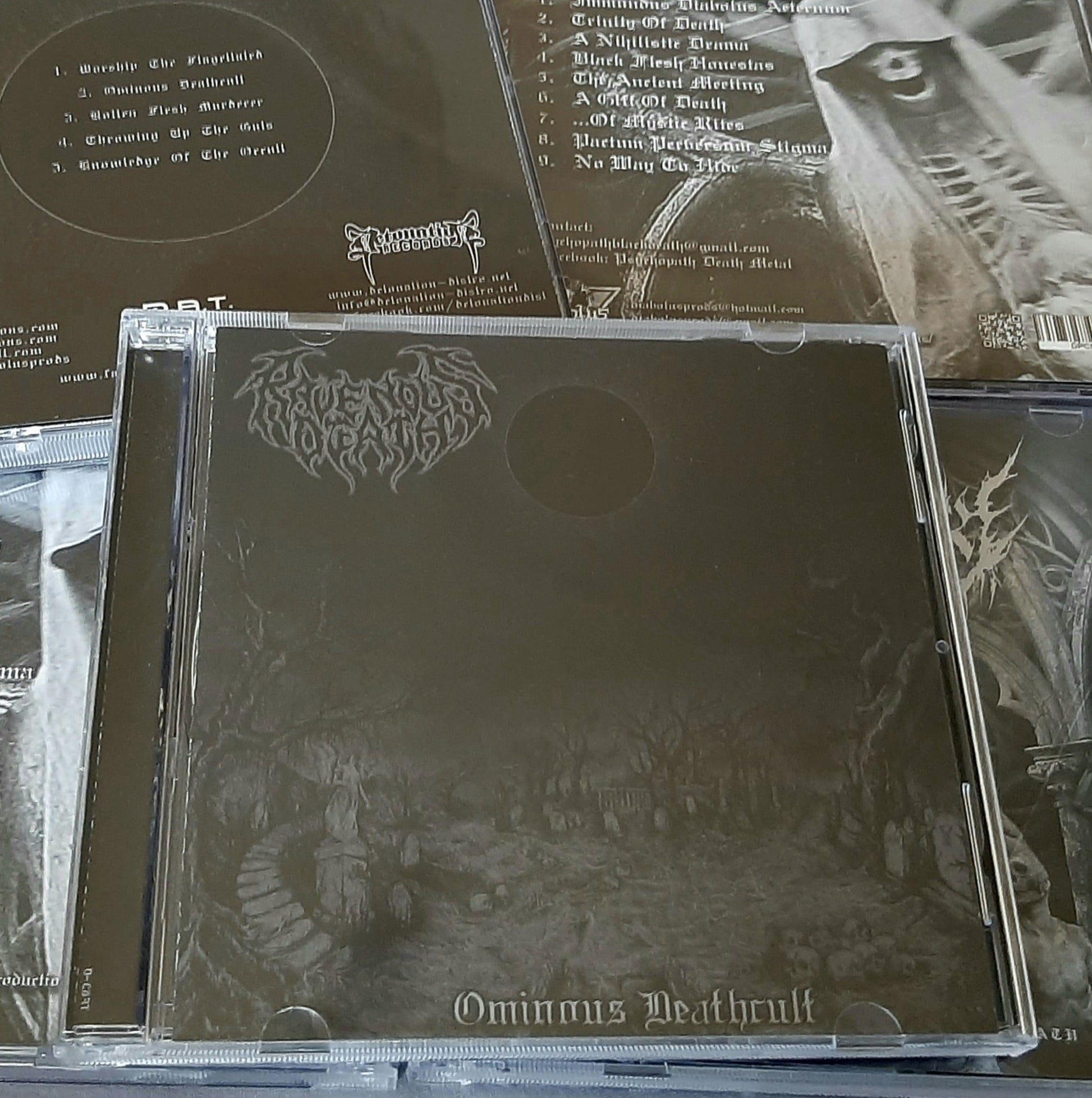 RAVENOUS DEATH - Ominous Deathcult CD]