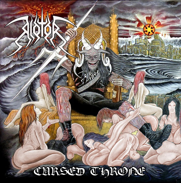 RIOTOR - Cursed Throne [CD]