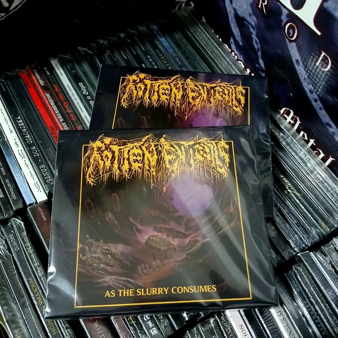 ROTTEN ENTRAILS – As The Slurry Consumes [CD SLIPCASE]