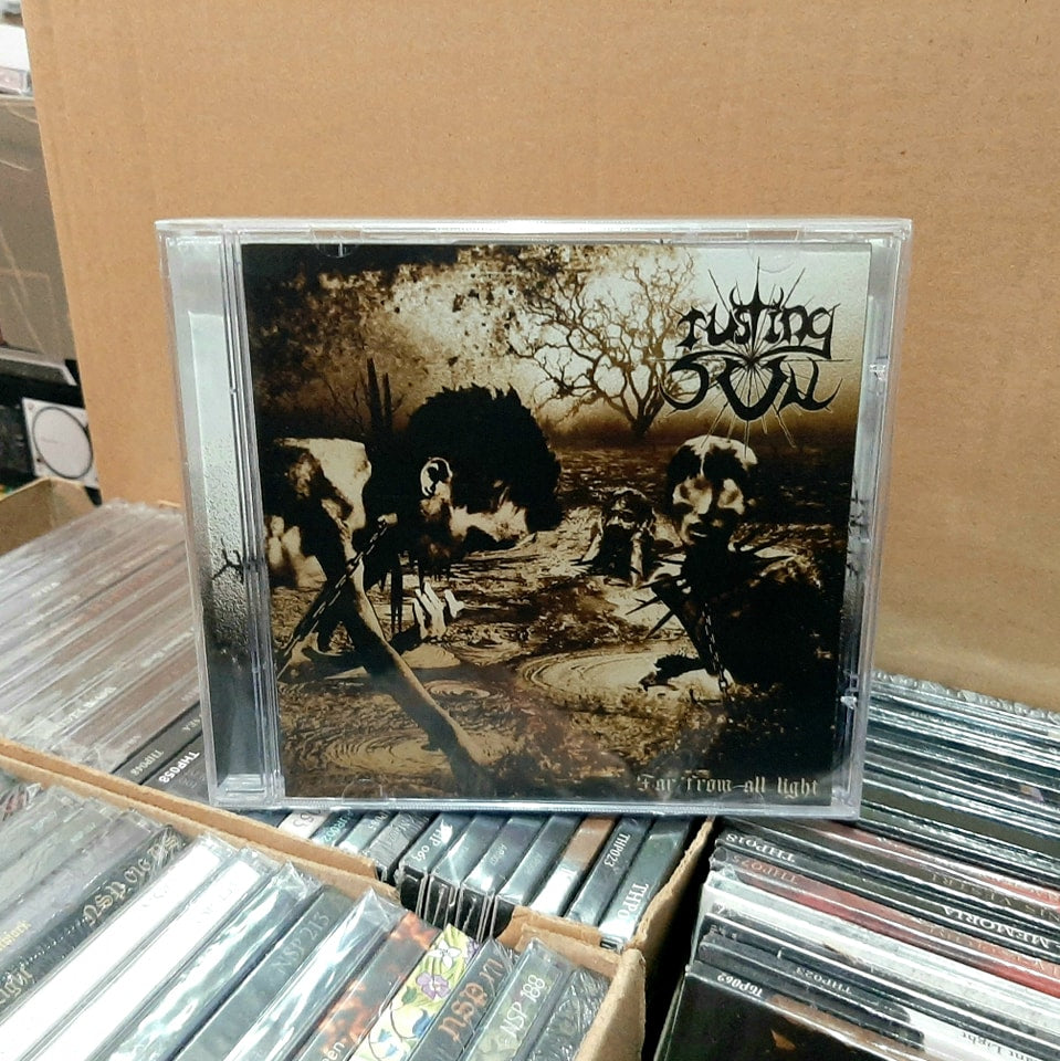 RUSTING SUN - Far from all light [CD]
