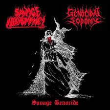 SAVAGE NECROMANCY / GENOCIDAL SODOMY (Split) [CD]