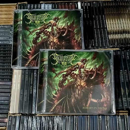 SKULLPTURE - Reborde in Decay [CD]
