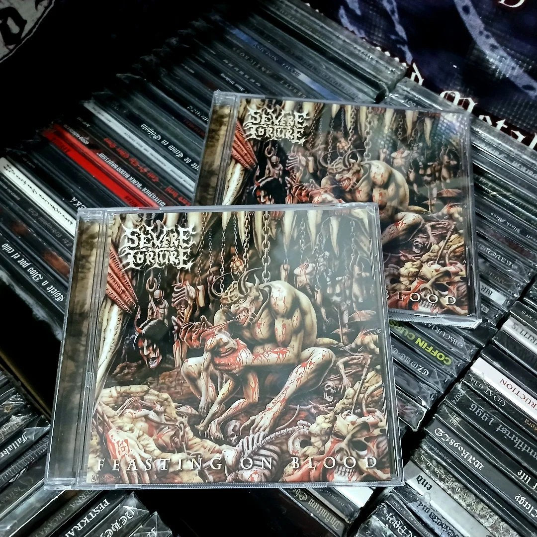 SEVERE TORTURE - Feasting on Blood [CD]