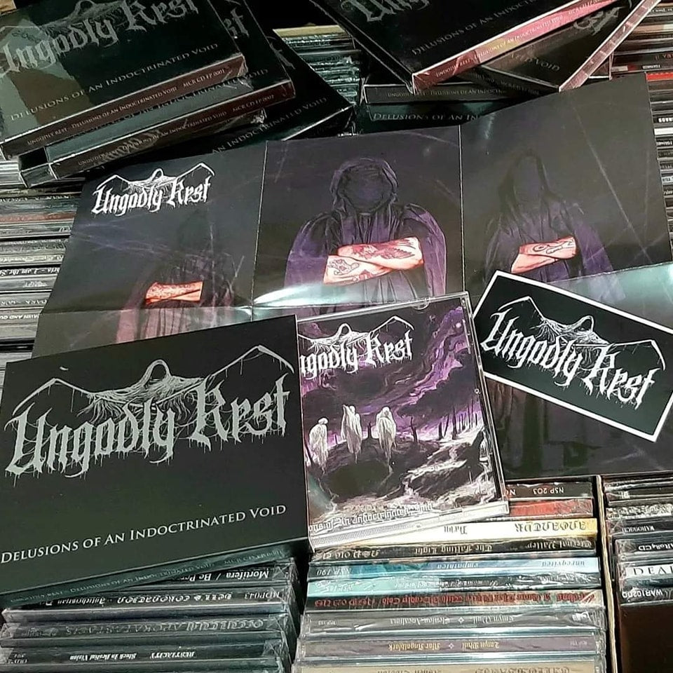 UNGODLY REST - Delusions Of An Indoctrinated Void [CD SLIPCASE]