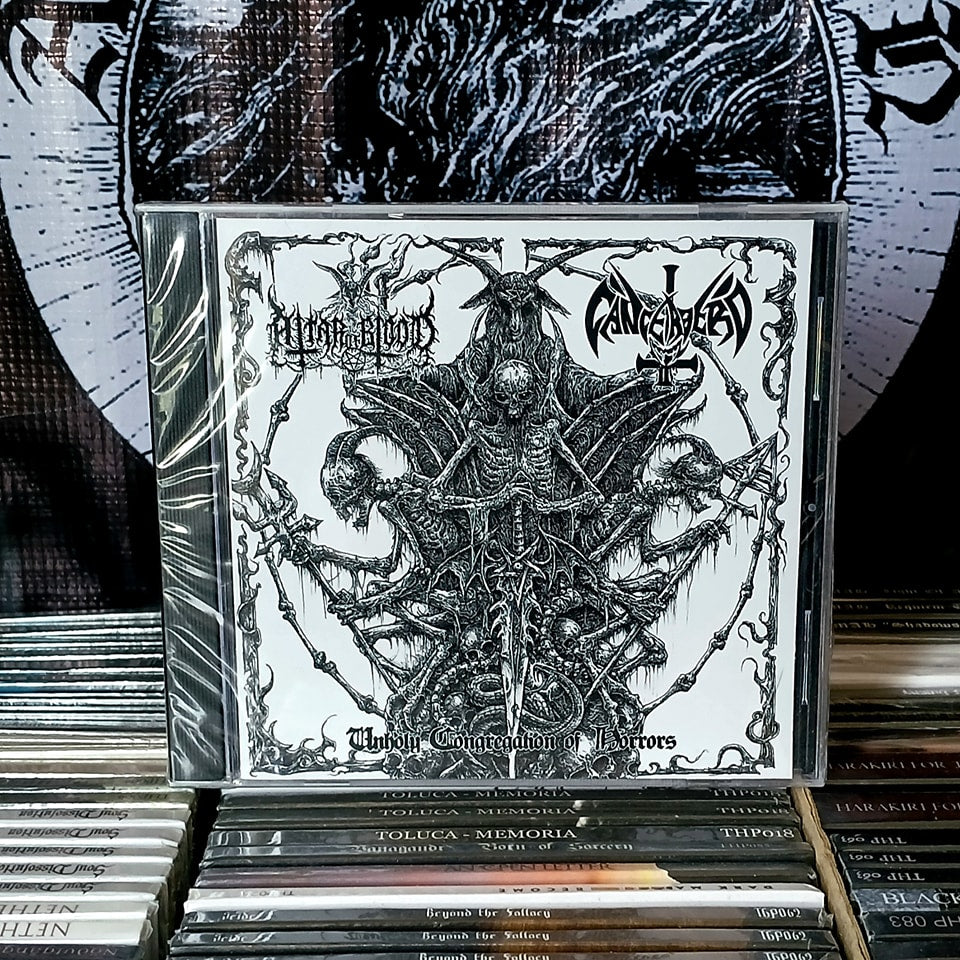 ALTAR OF BLOOD / CANCERBERO - Unholy Congregation Of Horrors [CD]