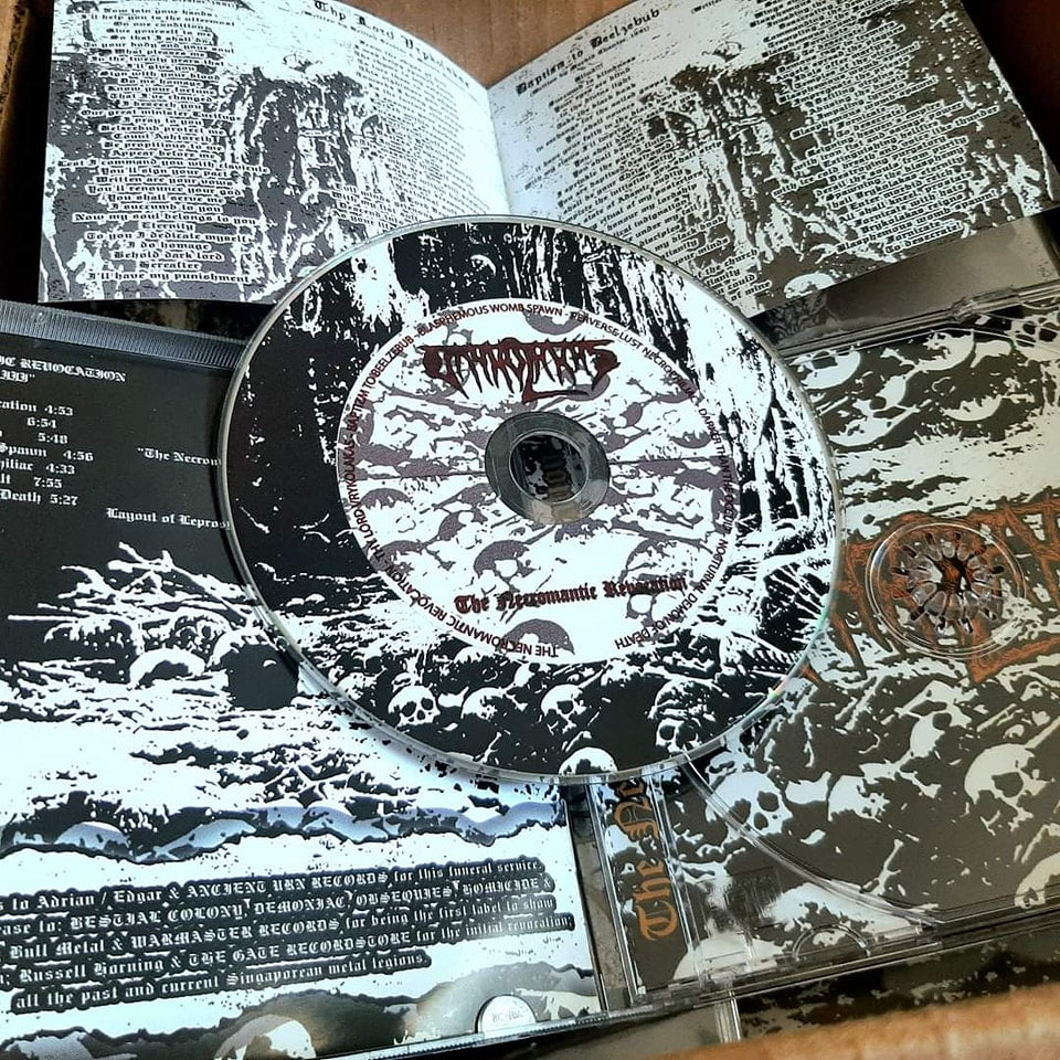 VRYKOLAKAS - The Necromantic Revocation [CD]