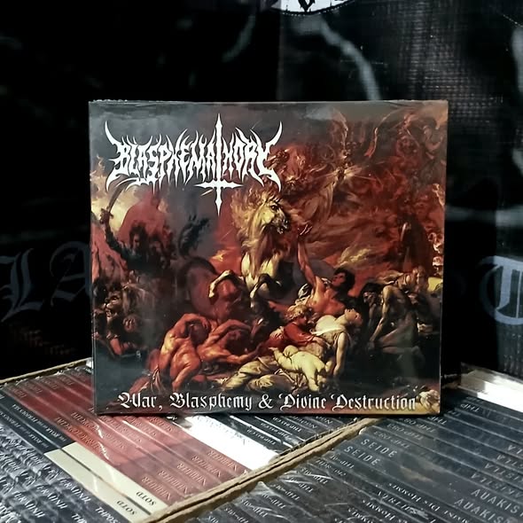 BLASPHEMATHORY - War, Blasphemy & Divine Destruction [DIGI CD]
