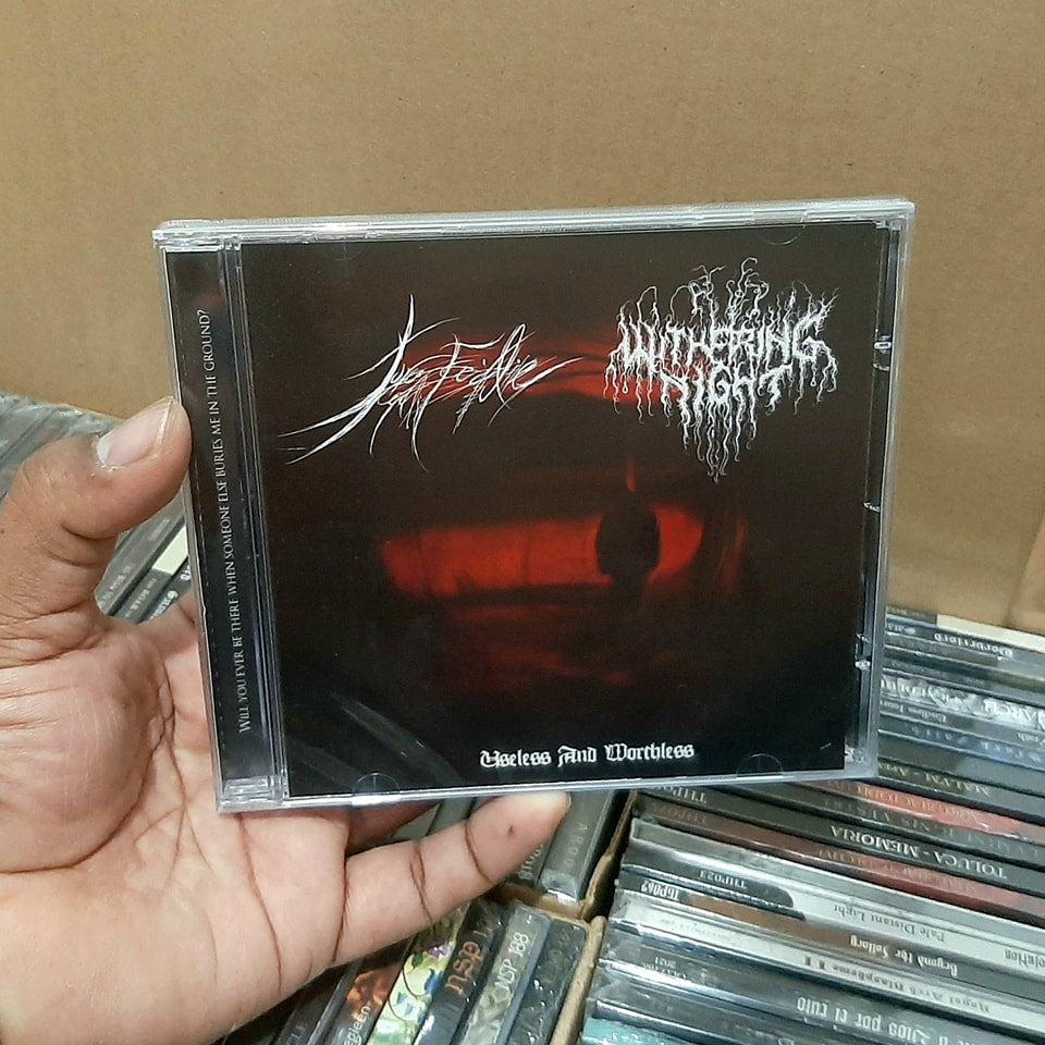 FORCE FED LIFE / WITHERING NIGHT - Useless and Worthless [CD]