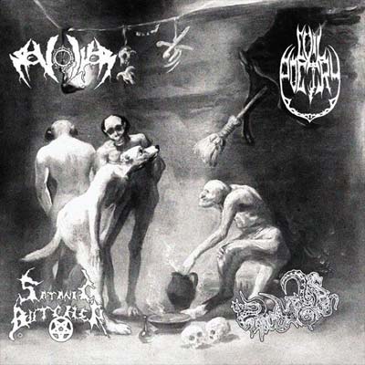 EVIL POETRY / SATANIC BUTCHER / REVOLVER / THE NAMELESS ONE - Four Winds Plague's Meeting [CD]