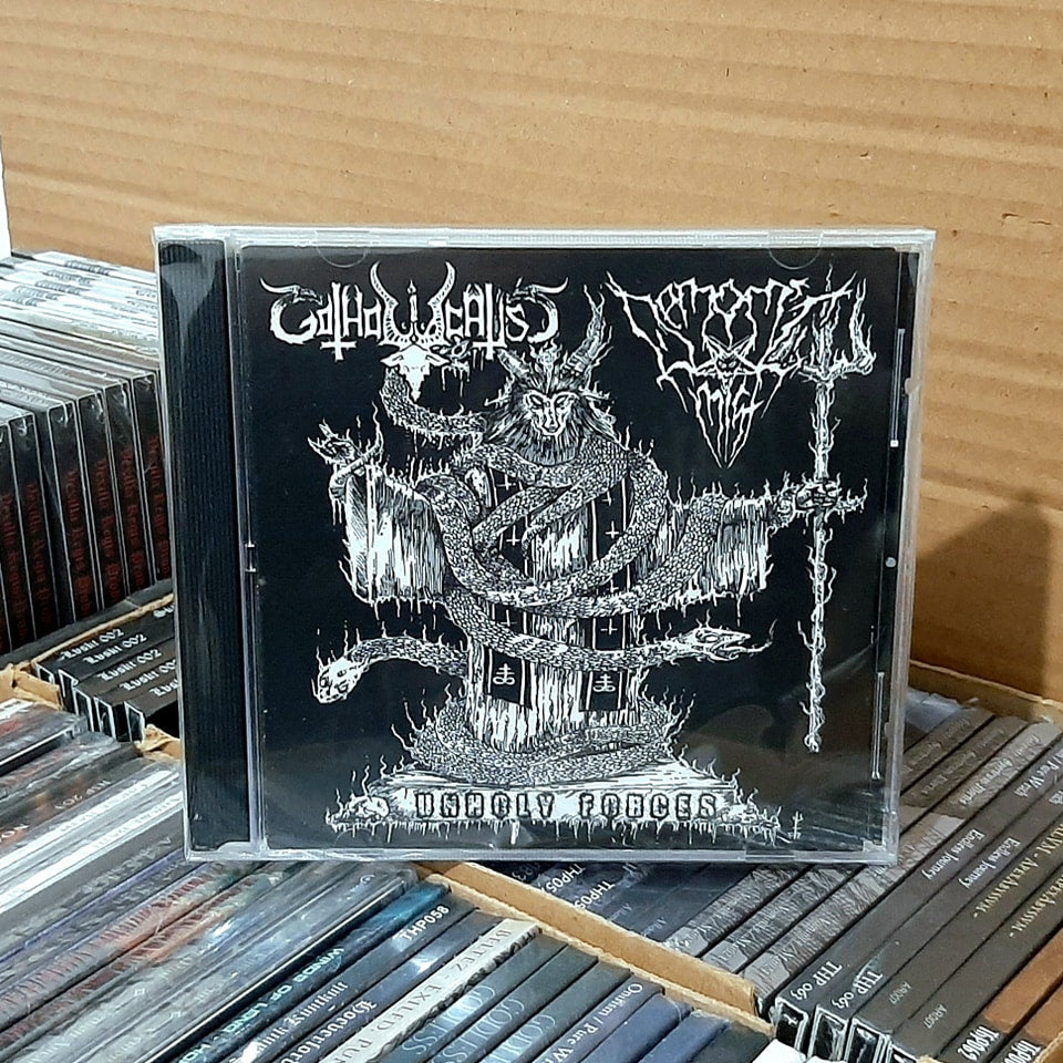 GOTHOLOCAUST / DEMONIC MIST - Unholy Forces [CD]